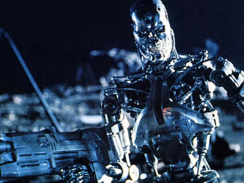 Tampilan film 'Terminator'. (photo/Dok. The Verge)