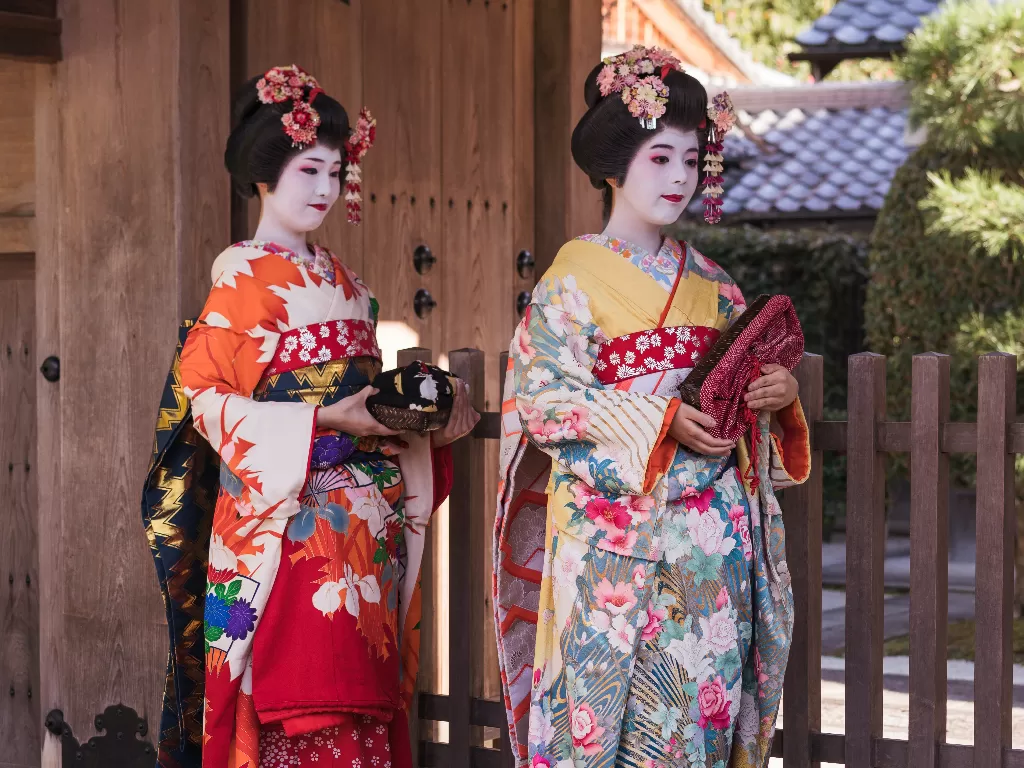 Geisha di Jepang. (Unsplash/@naveenkumar)