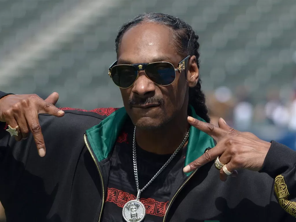 Rapper legendaris Snoop Dogg (photo/REUTERS/Jake Roth-USA TODAY Sports)