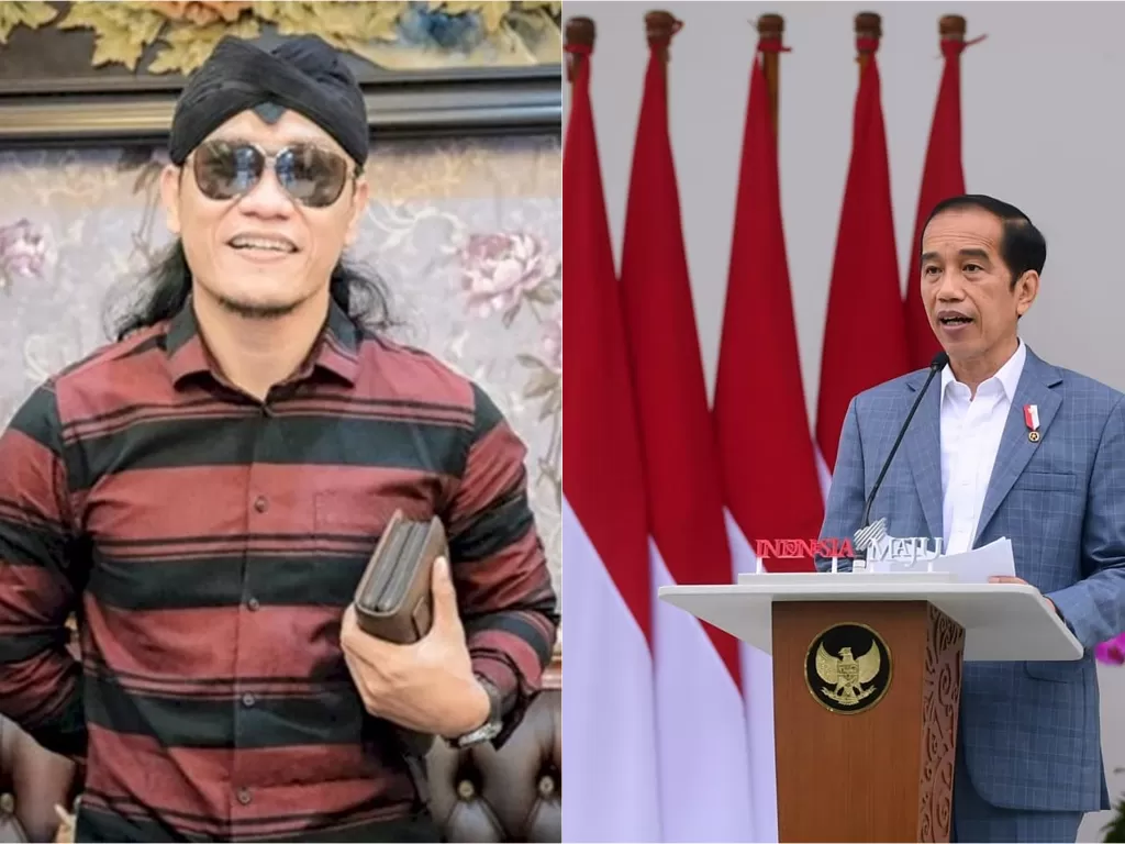 Gus Miftah. (Instagram/@gusmiftah) / Presiden Jokowi. (Instagram/@jokowi)
