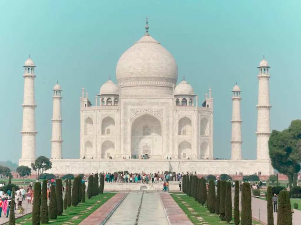 Ilustrasi Taj Mahal. (Unsplash/@matthew_t_rader)