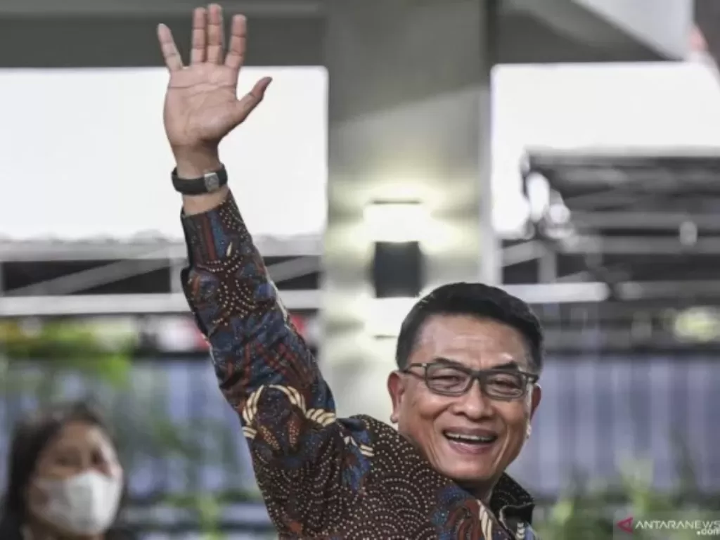 Moeldoko terpilih jadi Ketum Demokrat saat KLB di Sibolangit, Sumut. (Antar Foto)