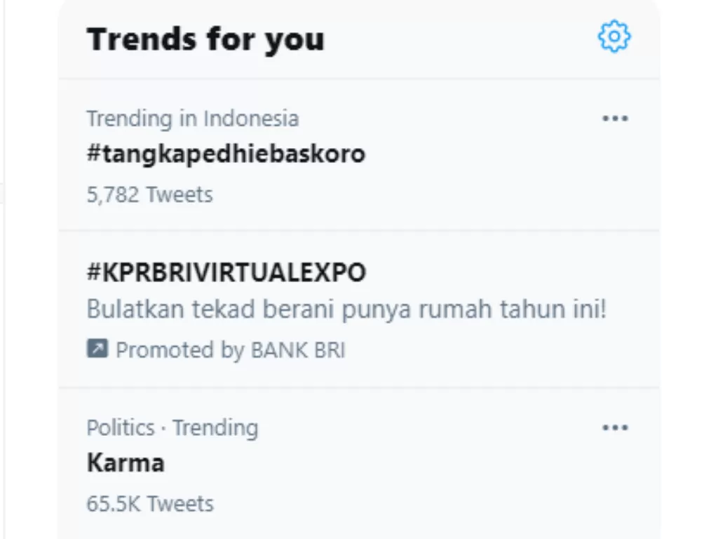 Tangkap Edhie Baskoro Yudhoyono alias Ibas trending topic di Twitter (Twitter)