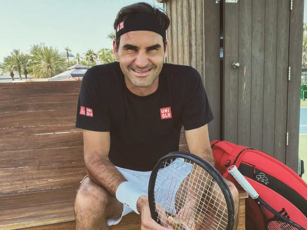 Roger Federer. (photo/Instagram/@rogerfederer)