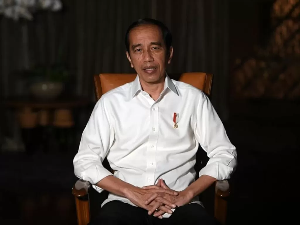Janji presiden Jokowi di Hari Musik. (photo/Instagram/@sekretariat.kabinet)