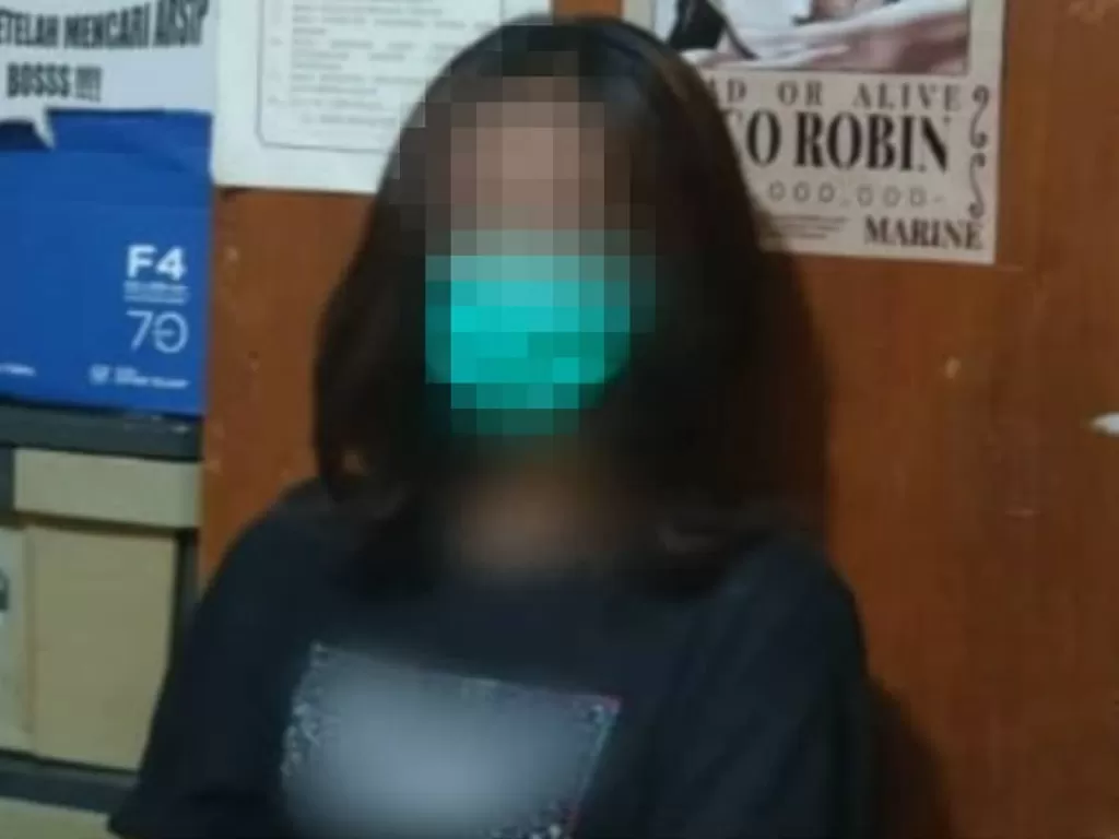 D, Gadis 16 tahun diamankan polisi karena terlibat prostitusi online di Makassar (Istimewa)