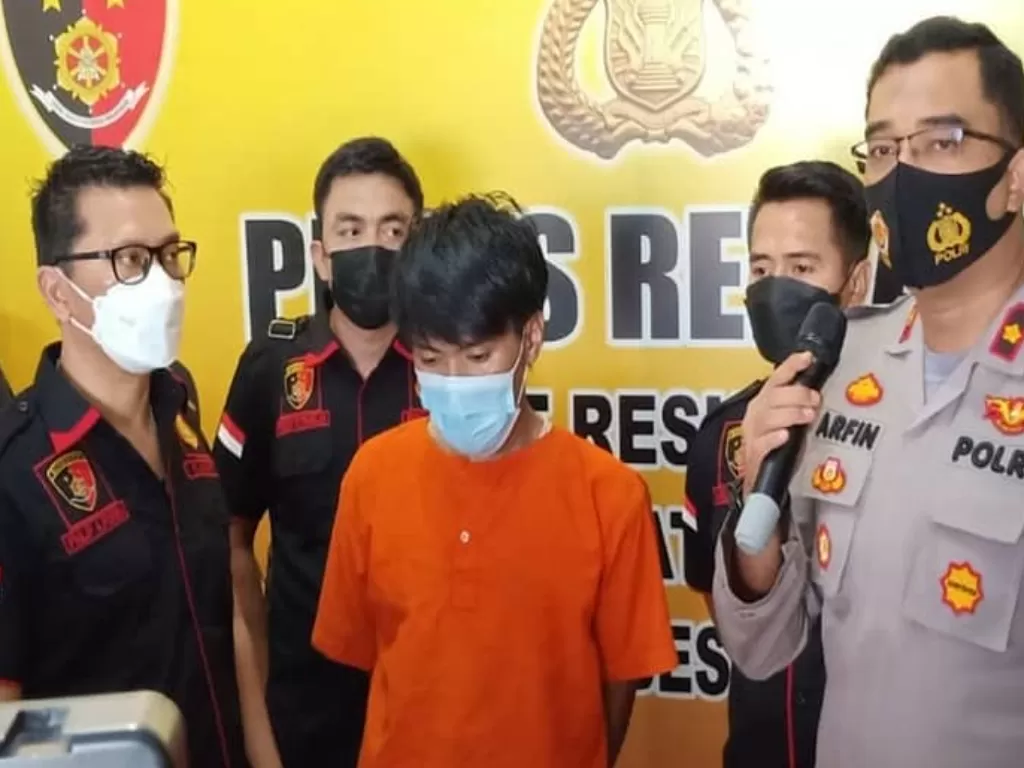 Polsek Patumbak tangkap pelaku pembunuhan MFL di Medan (Instagram/humaspolrestabesmedan)
