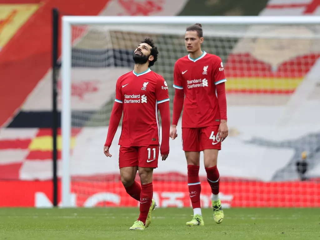 Liverpool sedang dalam performa terburuk. (photo/REUTERS/Clive Brunskill)