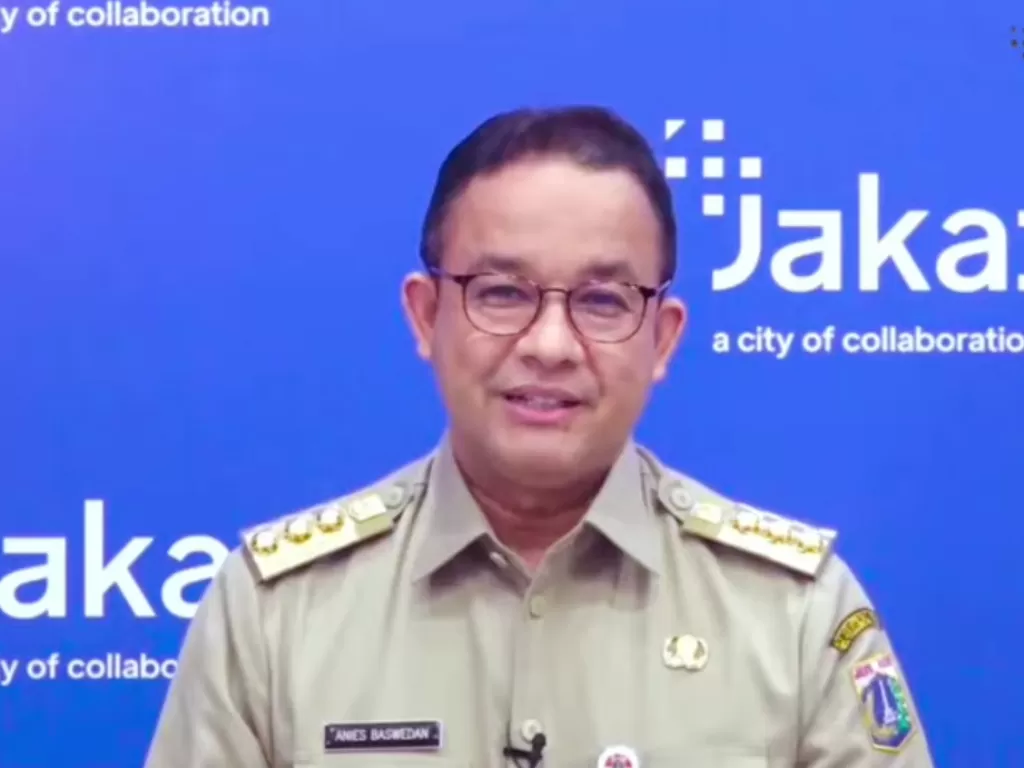 Gubernur DKI Jakarta, Anies Baswedan. (Tangkapan layar YouTube/Pemprov DKI)