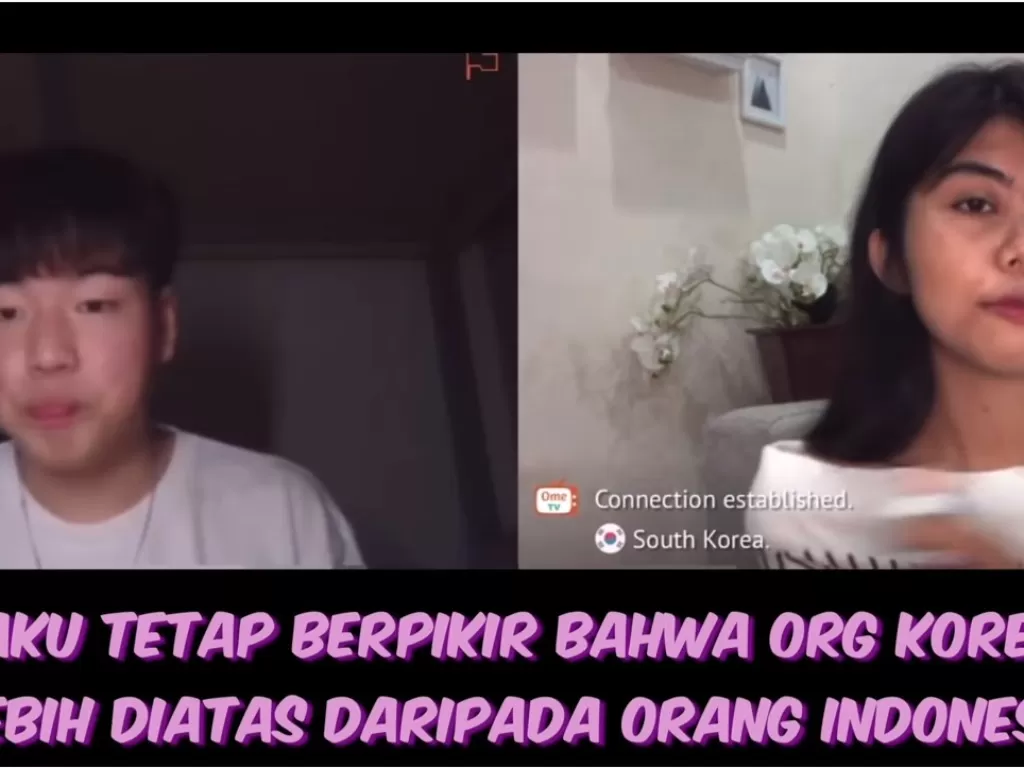  Pria Korea rendahkan orang Indonesia (YouTube/INDAH ASMIGIANTI)