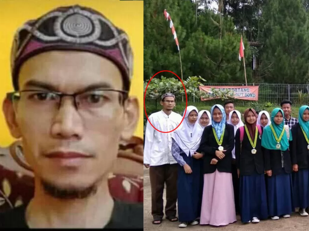 Jejen Jujaejin Guru SMP  IT Al-Muaawanah yang meninggal dalam kecelakaan bus di Sumedang. (istimewa)