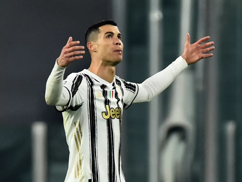 Megabintang Juventus, Cristiano Ronaldo. (photo/REUTERS/Massimo Pinca)