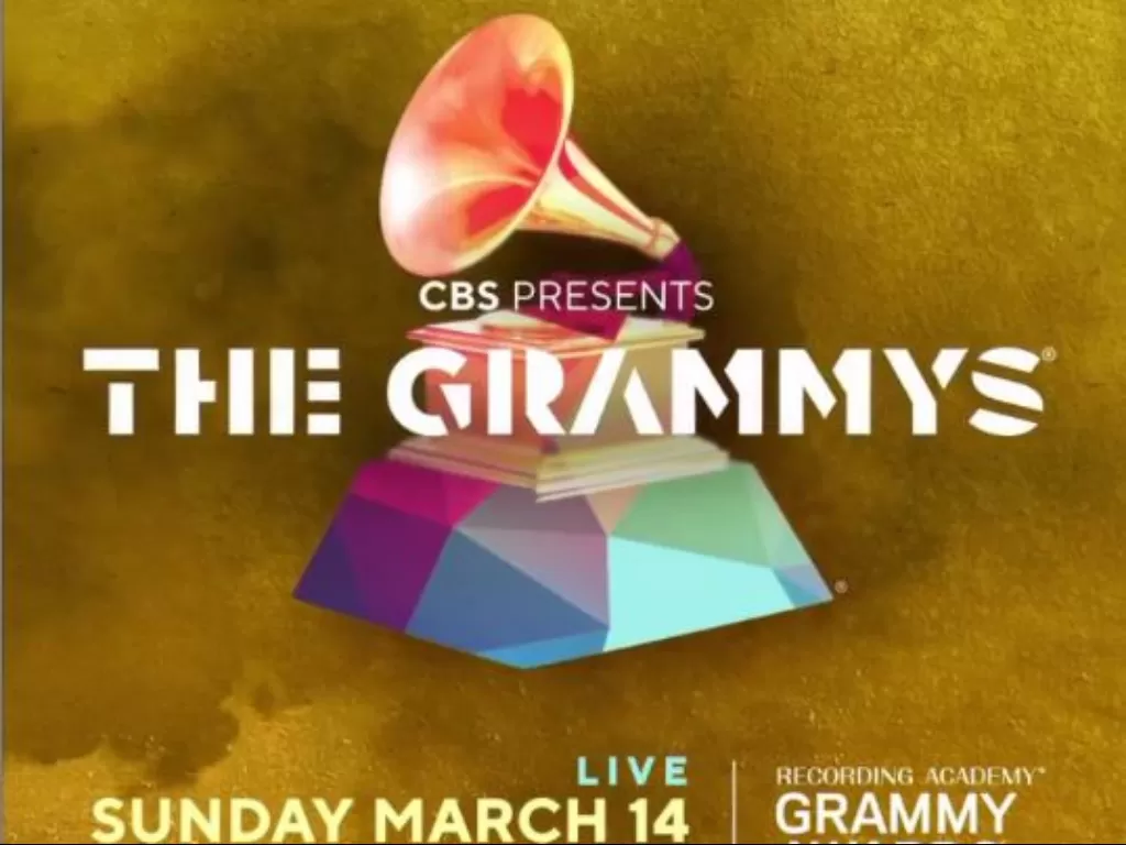 Poster Grammy Awards 2021. (Instagram/@recordingacademy)