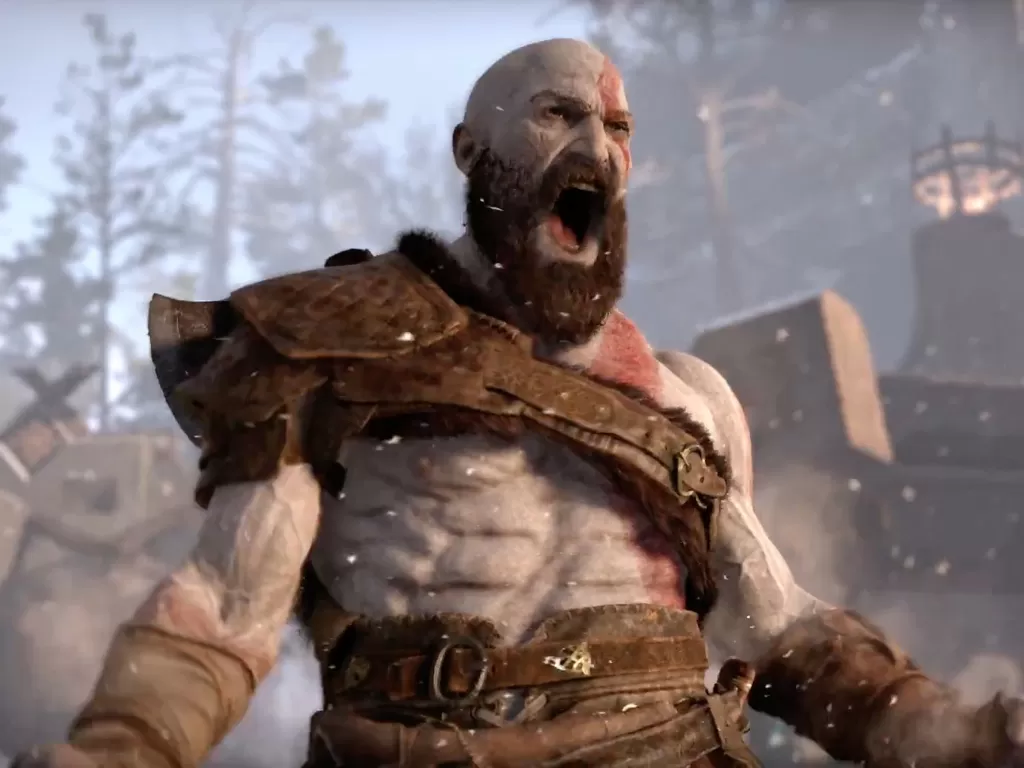 Karakter Kratos dari game God of War PS4 (photo/Sony Interactive Entertainment)