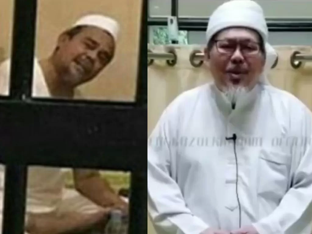 Kolase foto Habib Rizieq Shihab dan Tengku Zulkarnain (istimewa/Twitter @ustadtengkuzul)