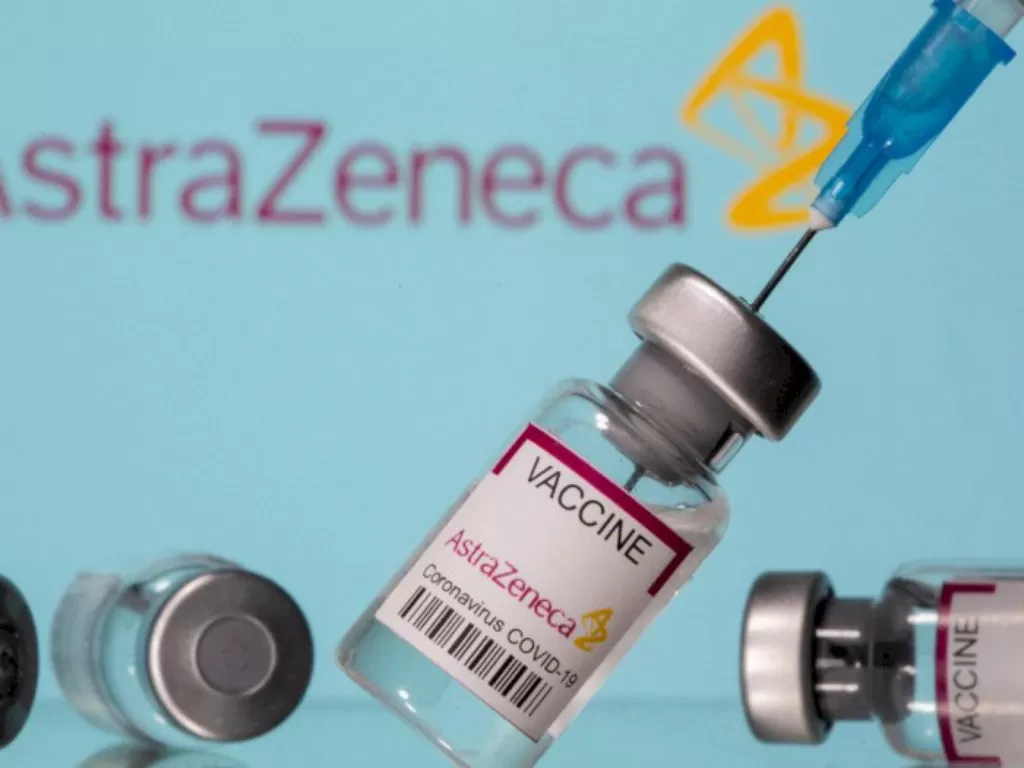 Ilustrasi vaksin AstraZeneca.(REUTERS/Dado Ruvic)