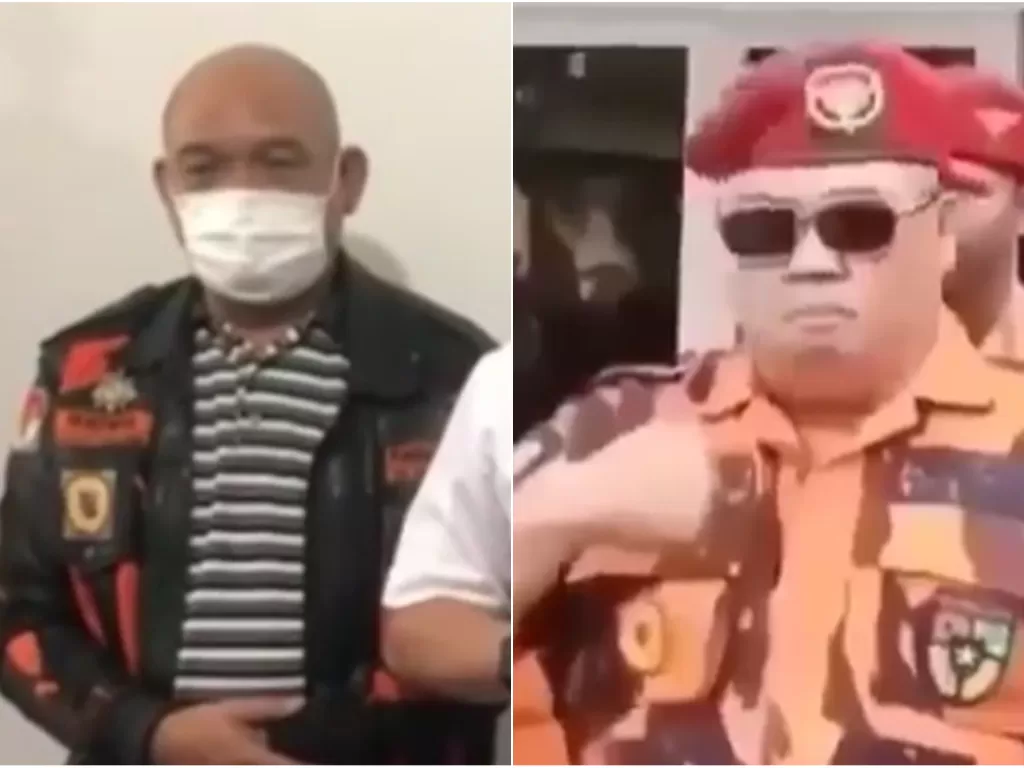 Pimpinan ormas PP minta maaf ke TNI usai pukul perwira Kopassus. (ist)