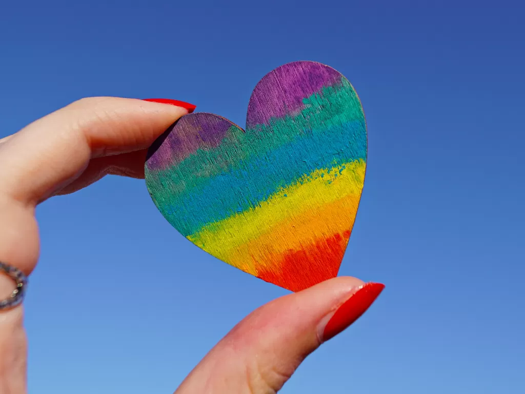 Ilustrasi lambang LGBT. (photo/Ilustrasi/Pexels/Marta Branco)