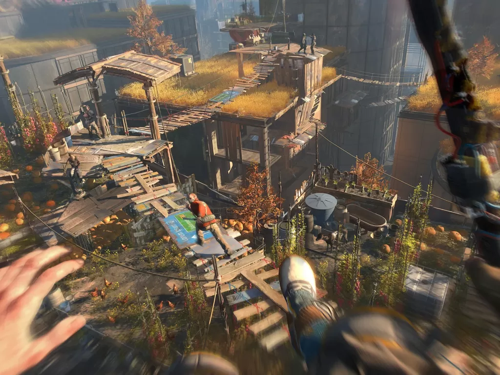 Tampilan gameplay dari Dying Light 2 buatan Techland (photo/Techland)