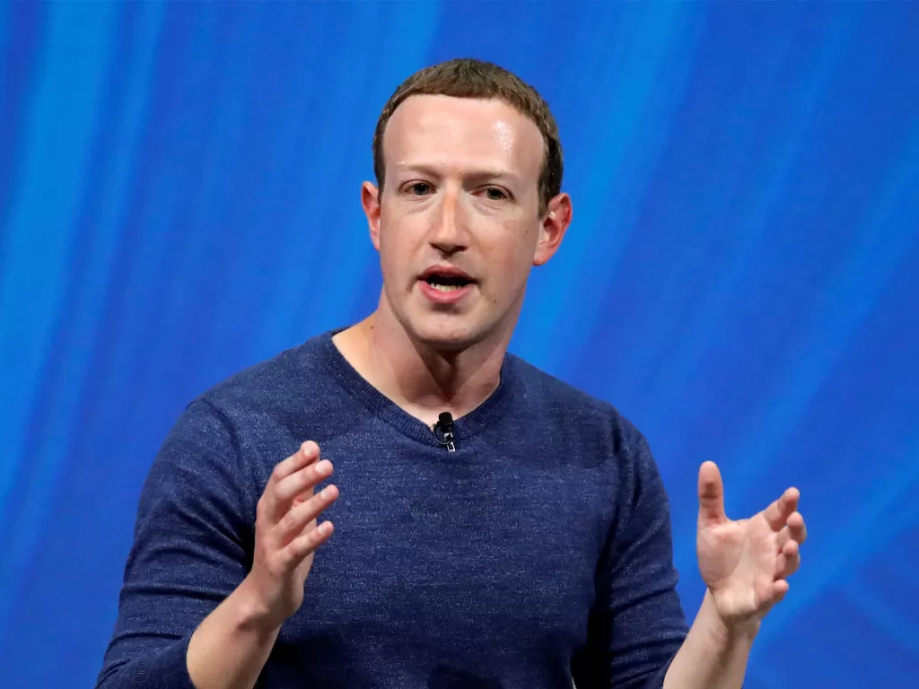 CEO dan pendiri layanan Facebook, Mark Zuckerberg (photo/REUTERS/Charles Platiau)