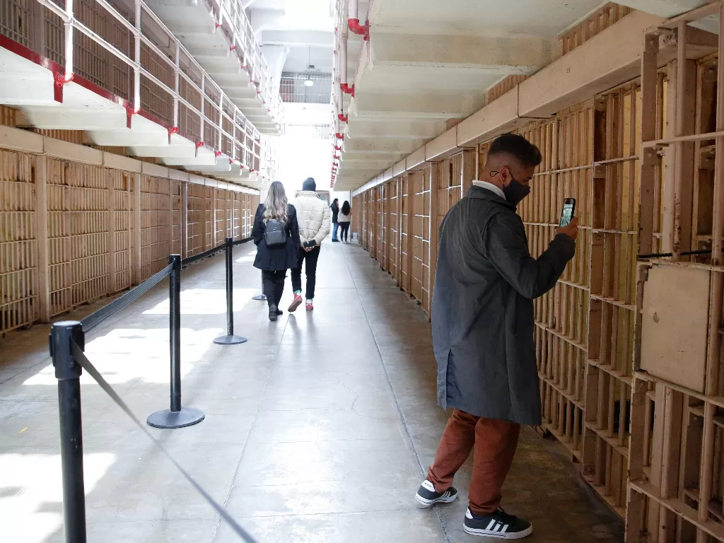 Penjara Alcatraz. (REUTERS/BRITTANY HOSEA-SMALL)