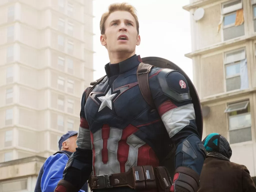 Chris Evans menjadi Captain America. (photo/Dok. Games Radar)