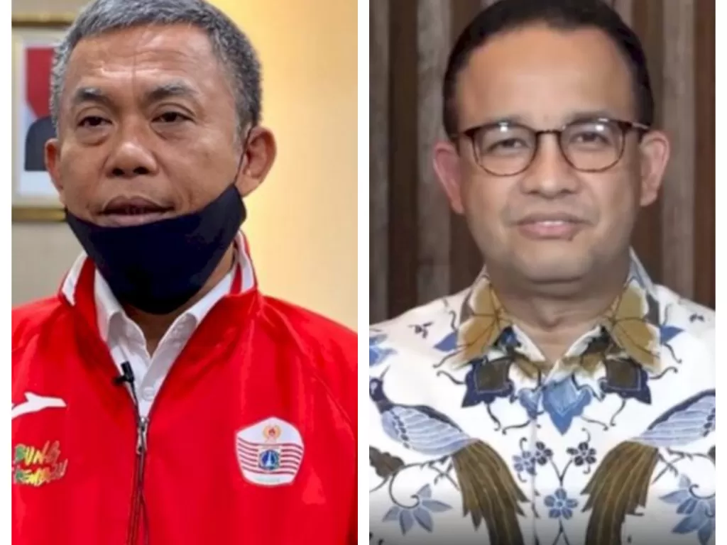 Ketua DPRD DKI Prasetyo Edi Marsudi dan Gubernur DKI Jakarta Anies Baswedan. (Kolase Instagram @prasetyoedimarsudi dan Instagram @aniesbaswedan)