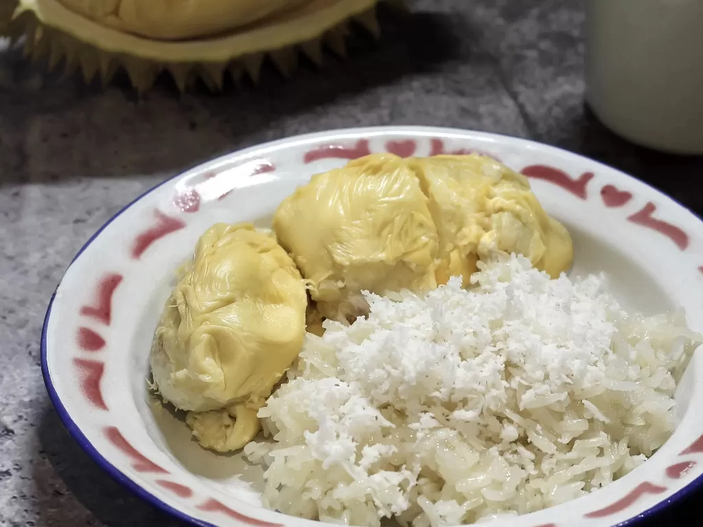 Ketan Saus Durian (Resep Koki)