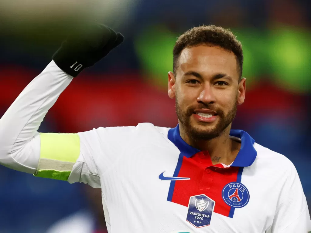 Megabintang Paris Saint-Germain, Neymar Jr,. (photo/REUTERS/Stephane Mahe)