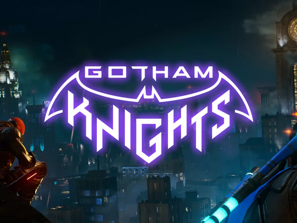 Tampilan logo dari game Gotham Knights buatan WB Games (photo/Warner Bros Games)