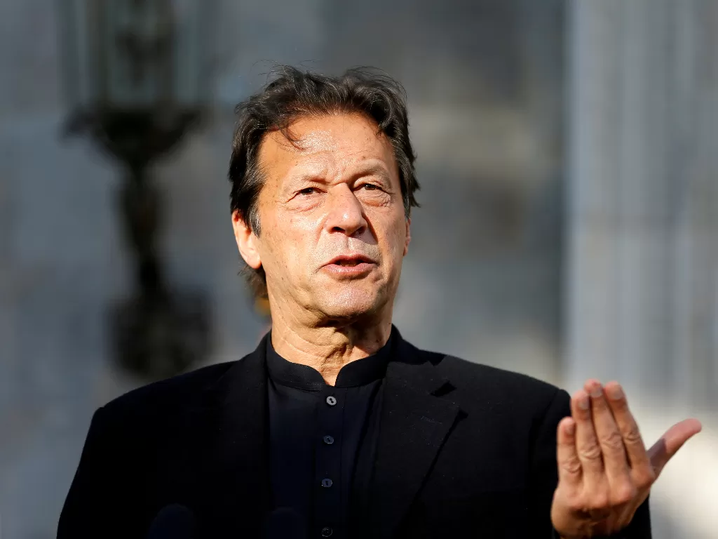 Perdana Menteri Pakistan Imran Khan (REUTERS/MOHAMMAD ISMAIL)
