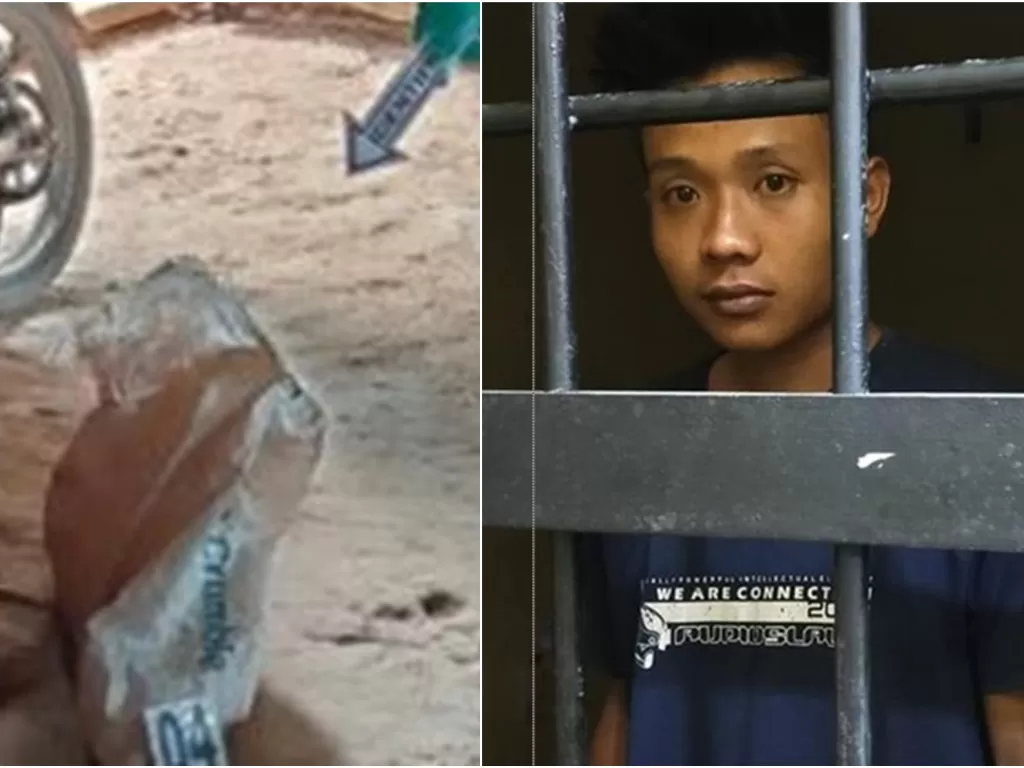 KP alias Jaya (32 tahun), anak yang memenggal kepala ayahnya di Lampung Tengah. (ist)
