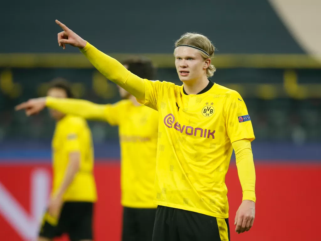 Striker Borussia Dortmund, Erling Haaland. (photo/REUTERS/Leon Kuegeler)