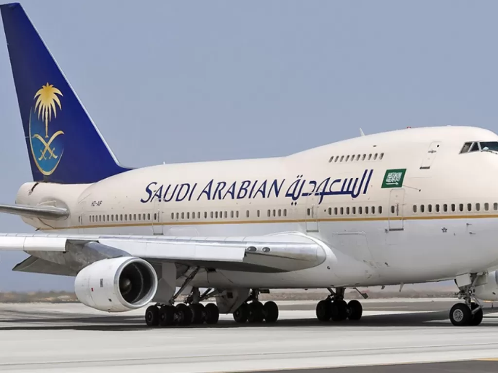 Pesawat Arab Saudi. (photo/Ilustrasi/farehawker.com)