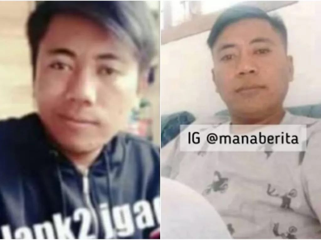 Adi Pratama (26 tahun), pria yang bunuh ayah kandungnya di Malang. (Instagram/manaberita)