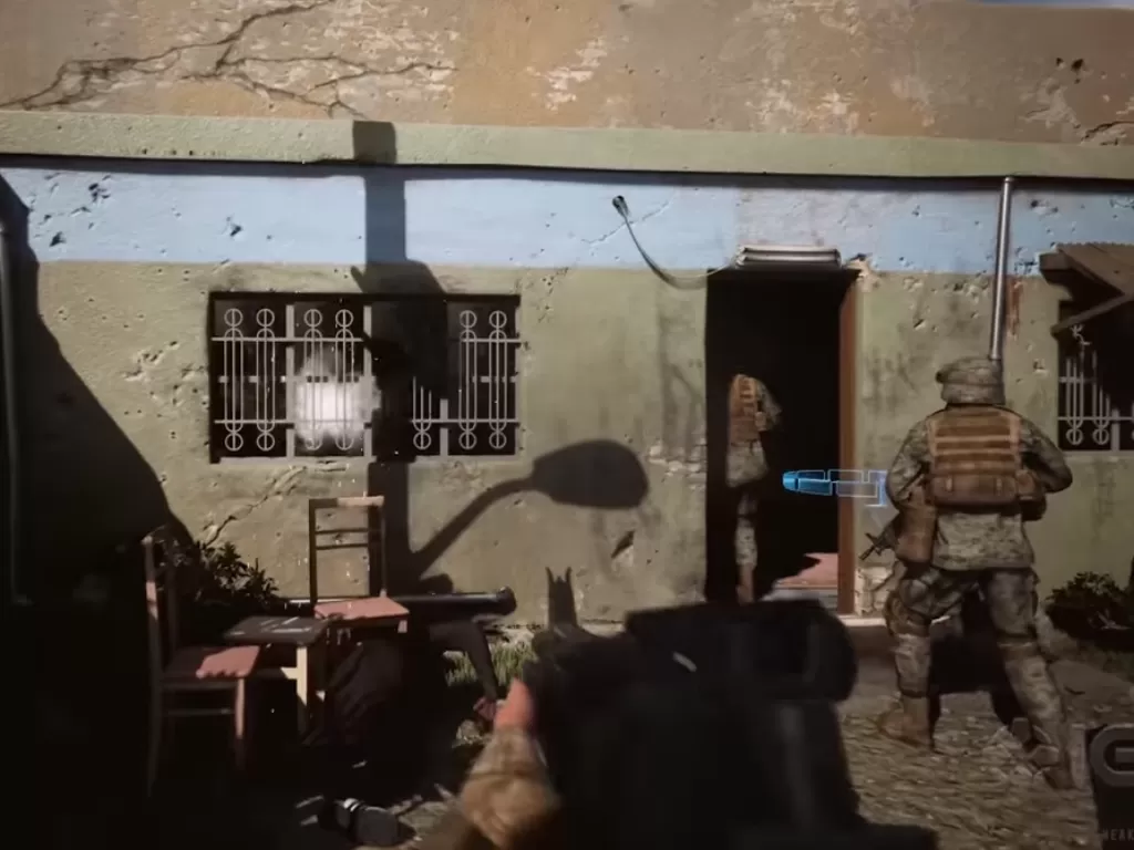 Tampilan gameplay dari Six Days in Fallujah buatan Highwire Games (photo/YouTube/IGN)
