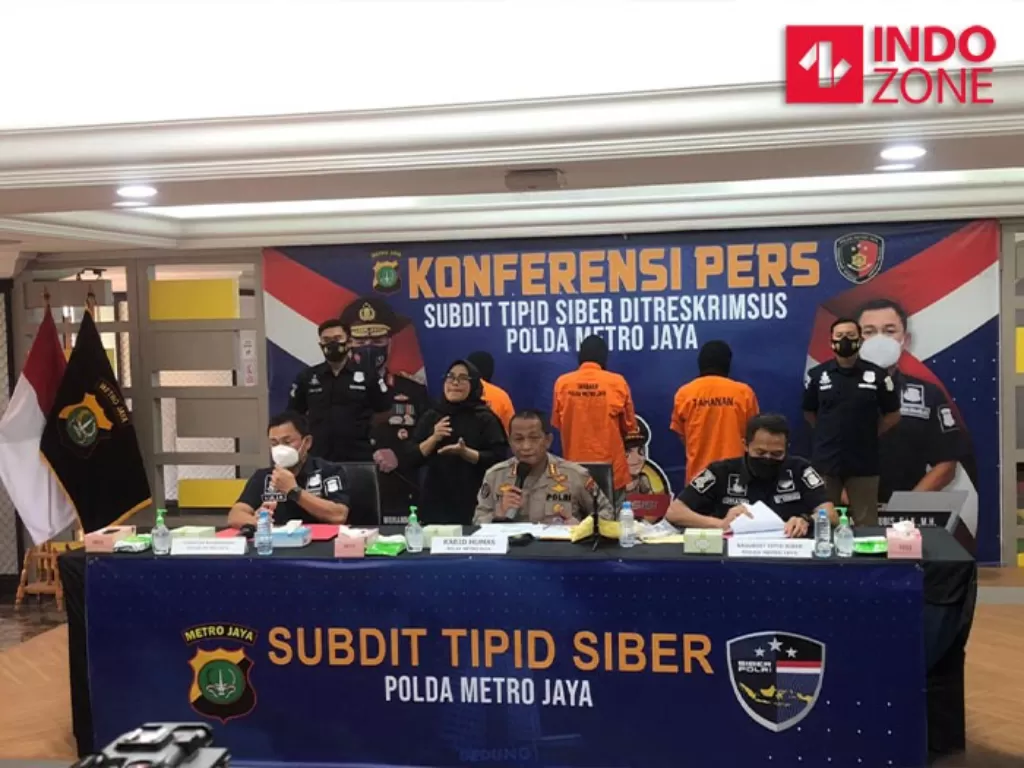 Konferensi pers 3 kasus di Polda Metro Jaya, Jakarta. (INDOZONE/Samsudhuha Wildansyah)