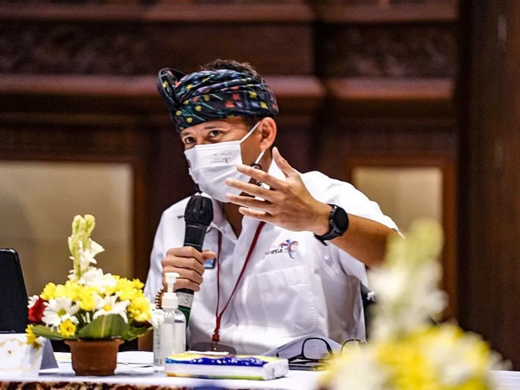 Menteri Pariwisata dan Kreatif, Sandiaga Uno. (photo/Instagram/@sandiuno)