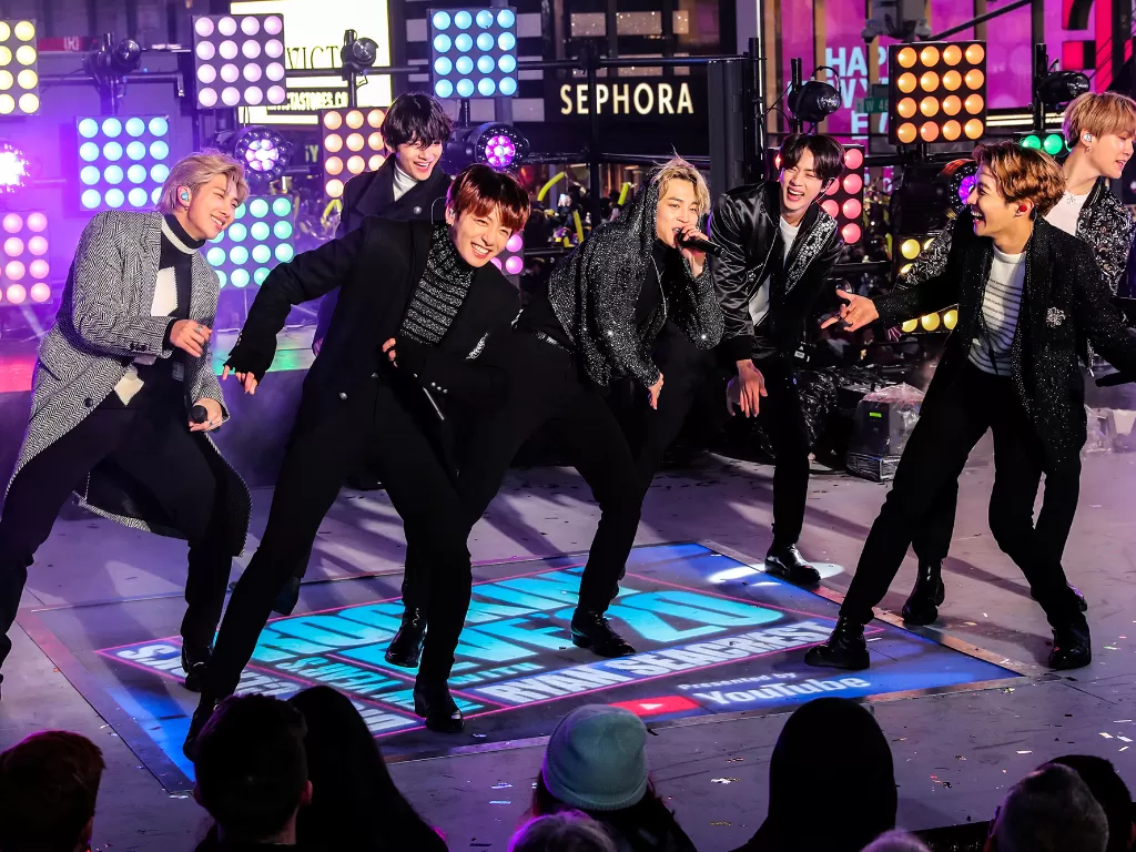 Boy Group Korea, BTS. (photo/REUTERS/Jeenah Moon)