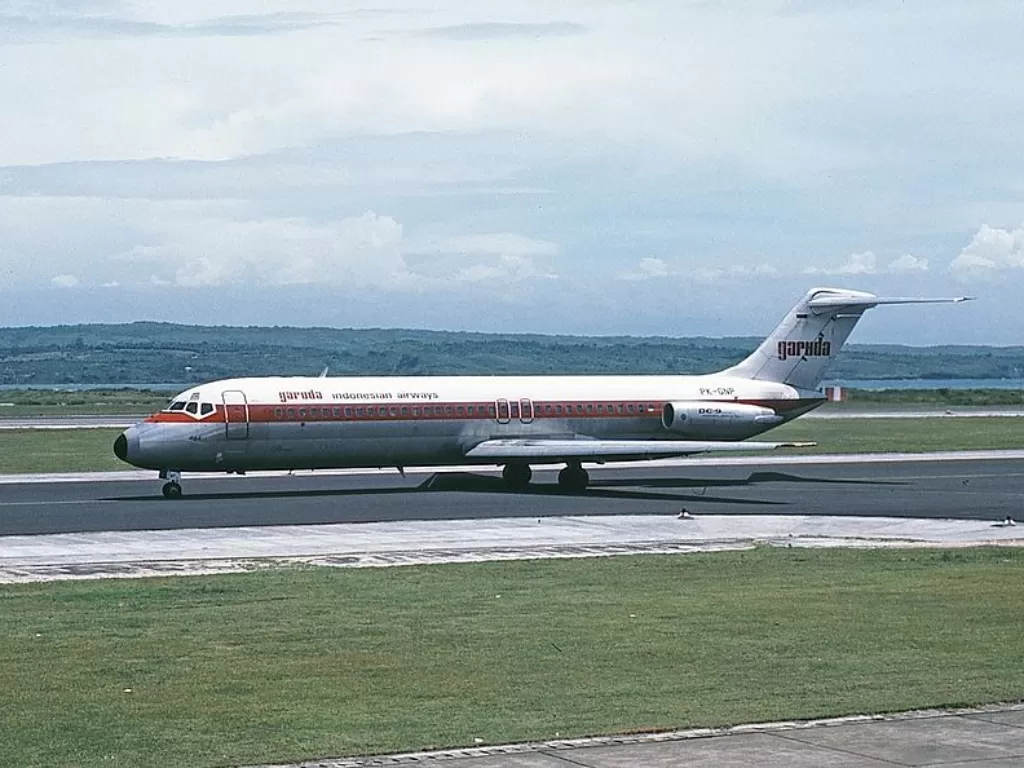 Pesawat Garuda Indonesia DC-9 (photo/wikipedia)