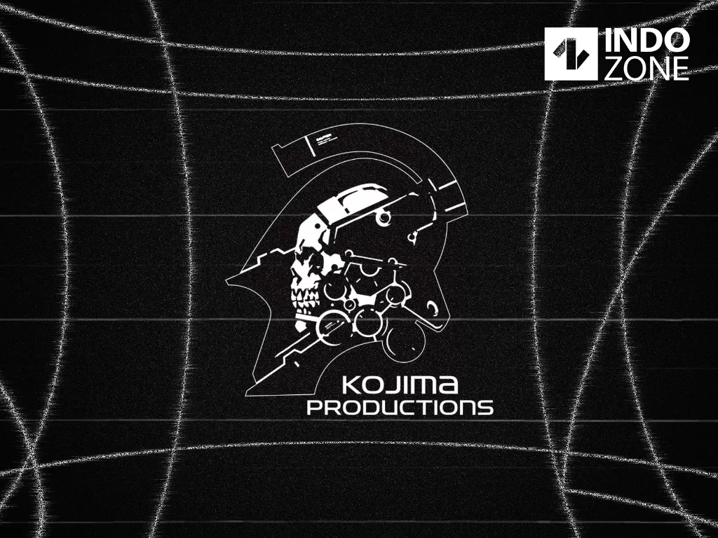 Tampilan logo studio game Kojima Productions (Ilustrasi/INDOZONE/Ferry Andika)