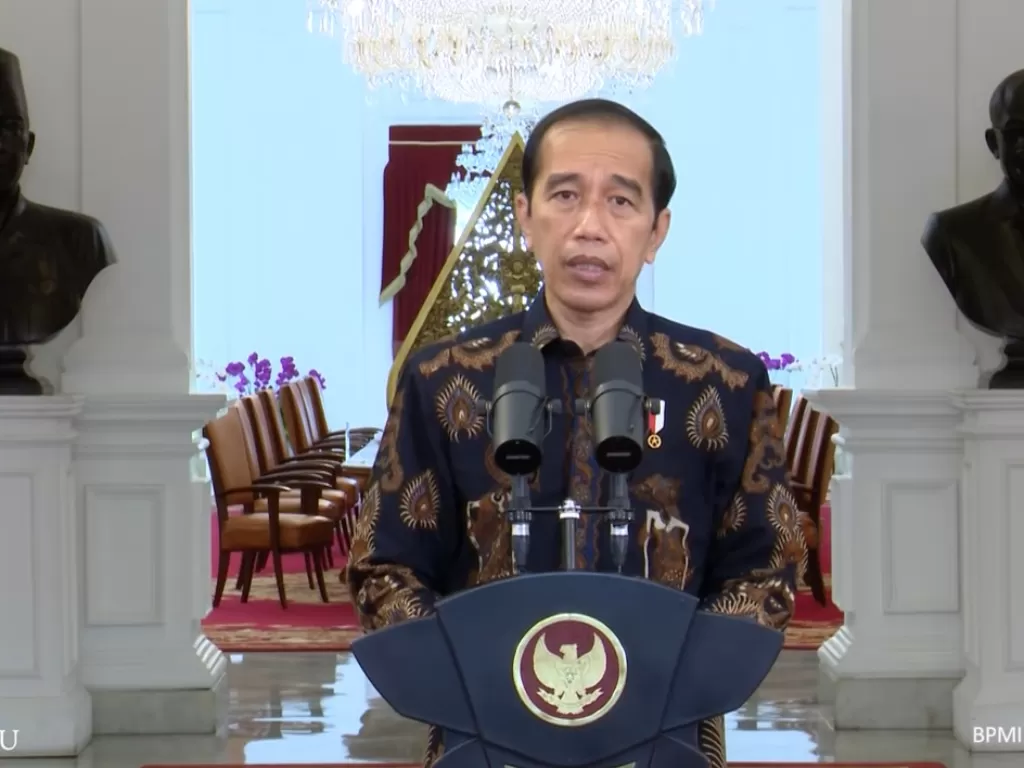 Presiden Joko Widodo. (Foto: Tangkapan layar Youtube Sekretariat Presiden)