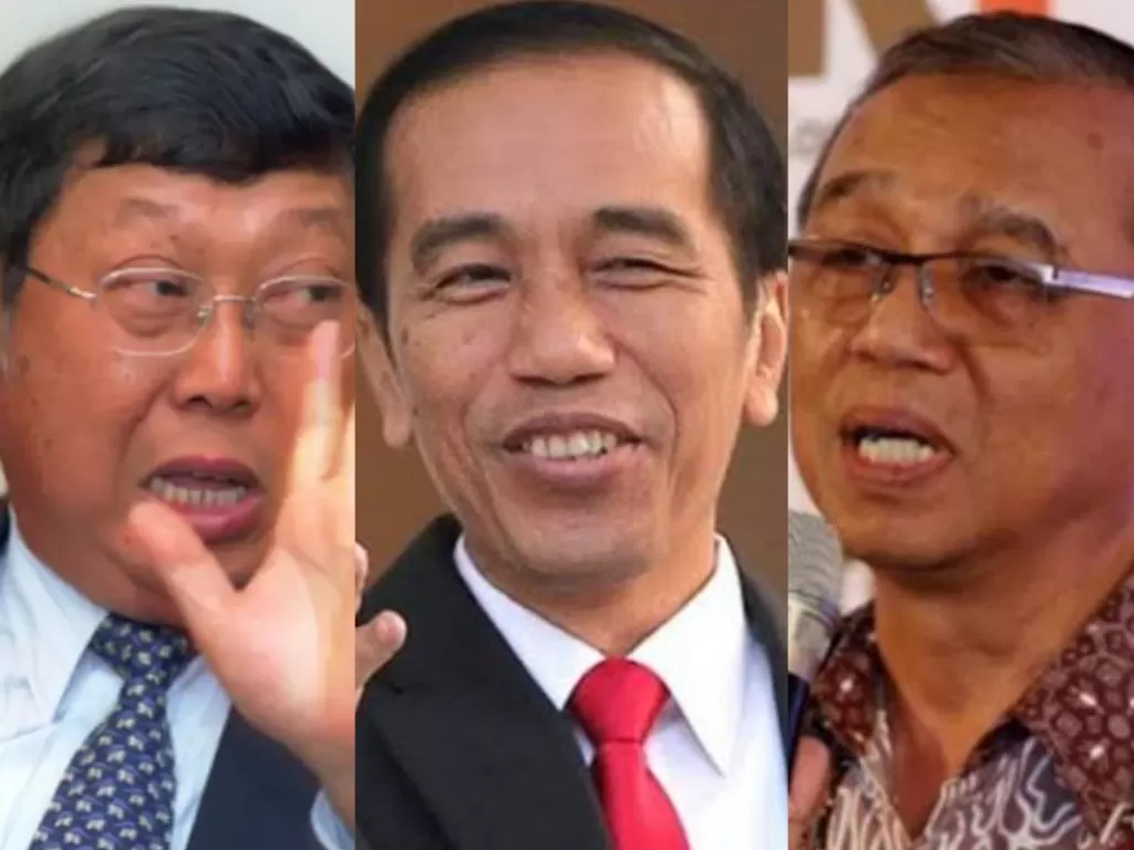 Kolase foto Sjamsul Nursalim, Presiden Joko Widodo dan Busyro Muqoddas (Theinsiderstories/Antaranews)
