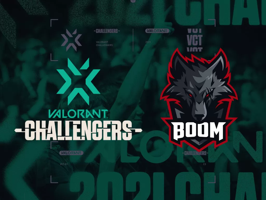 Logo turnamen Valorant Challengers dan BOOM Esports (photo/Riot Games)