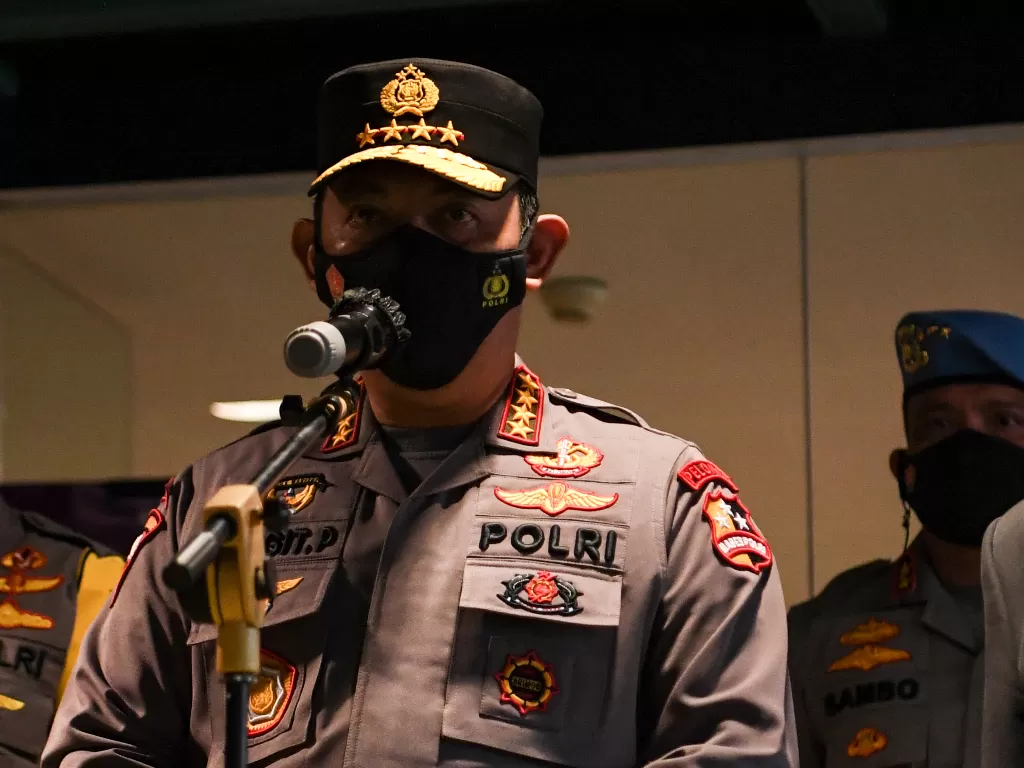Kapolri Jenderal Pol Listyo Sigit Prabowo. (Antara Foto)