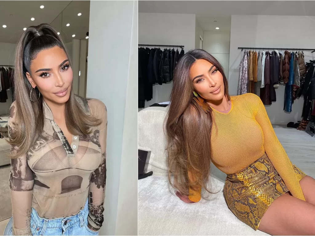 Kim Kardashian. (photo/Instagram/@kimkardashian)