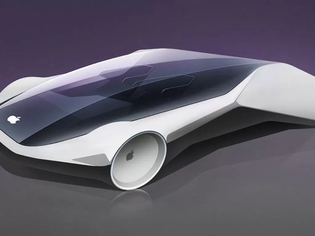 Tampilan desain mobil listrik otonom Apple. (photo/Dok. Carscoops)