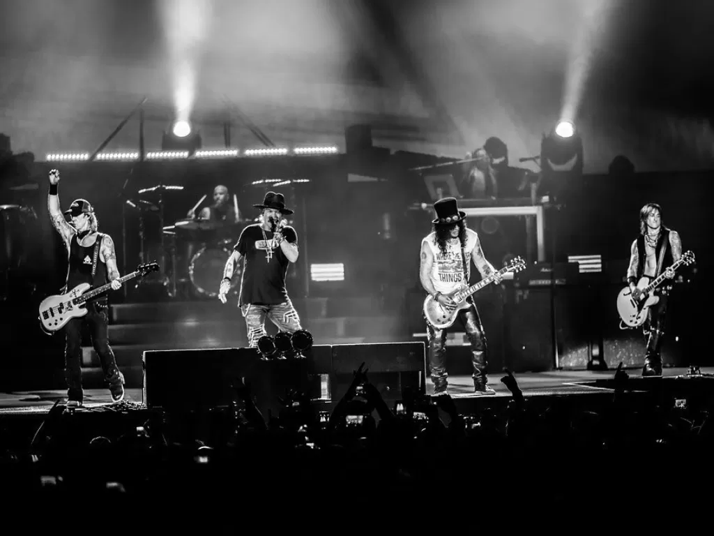 Grup band Guns N' Roses. (photo/Instagram/@gunsnroses)