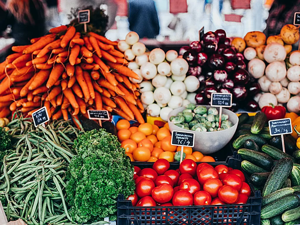 Ilustrasi sayuran di pasar. (Pexels/Daria Shevtsova)