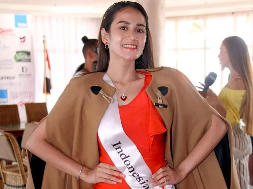 Intan Wisni, Miss Eco Indonesia. (Instagram/@intanwisni89)